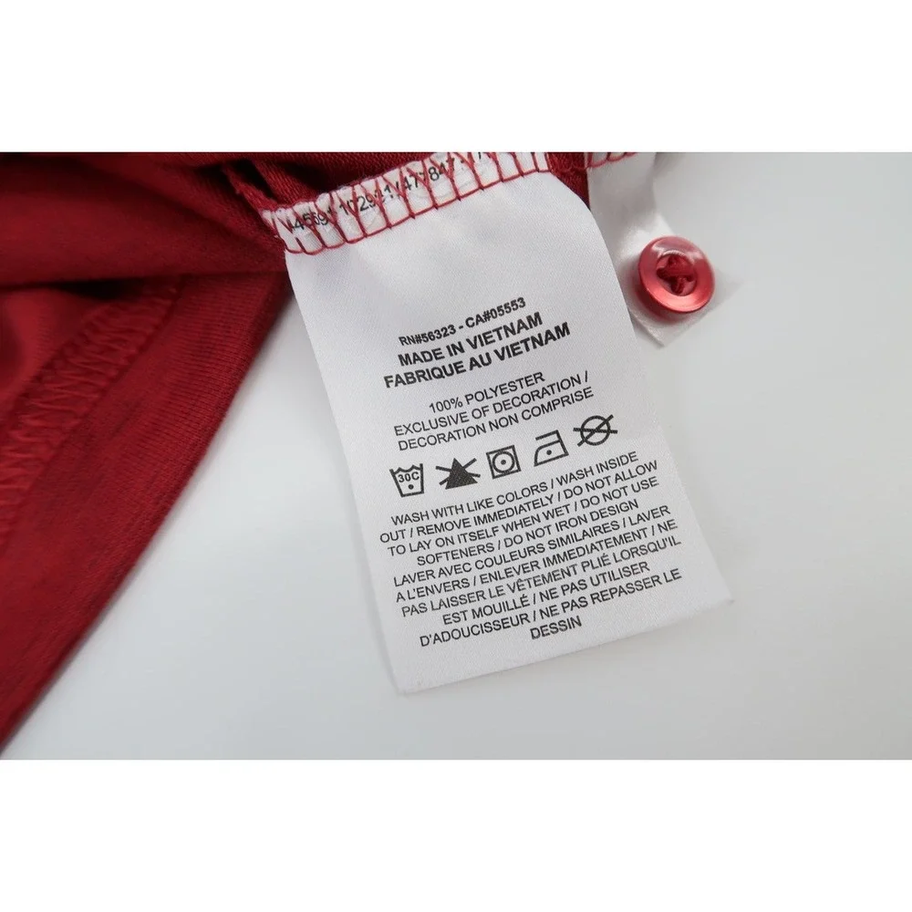 Alabama Crimson Tide Nike Mens Large Polo Shirt Golf DriFit Performance Football